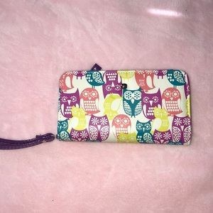 Purple Owl Wallet/Wristlet